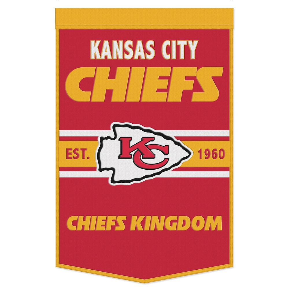 WinCraft Kansas City Chiefs 24" x 38" Slogan Banner