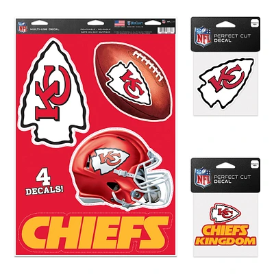Pack de décalcomanies WinCraft Kansas City Chiefs
