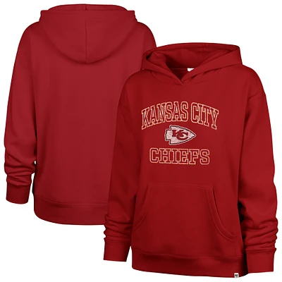 Sweat à capuche Clarity Naomi rouge '47 pour femme des Kansas City Chiefs