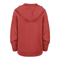 Women's '47  Red Kansas City Chiefs Plus Clarity Kennedy Pullover Hoodie
