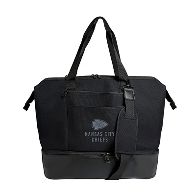 Sac fourre-tout noir pour femme Kansas City Chiefs