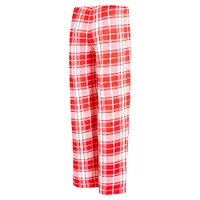 Women's Concepts Sport Red Kansas City Chiefs Ashford Plaid Knit Pants