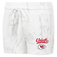 Women's Concepts Sport White Kansas City Chiefs Plus Quartz Tank Top & Shorts Set