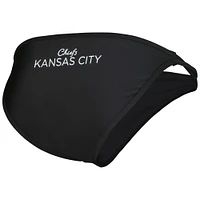 Women's G-III 4Her by Carl Banks Black Kansas City Chiefs Hall of Fame Bikini Bottom