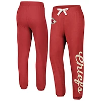 Women's G-III 4Her by Carl Banks Red Kansas City Chiefs Scrimmage Fleece Pants