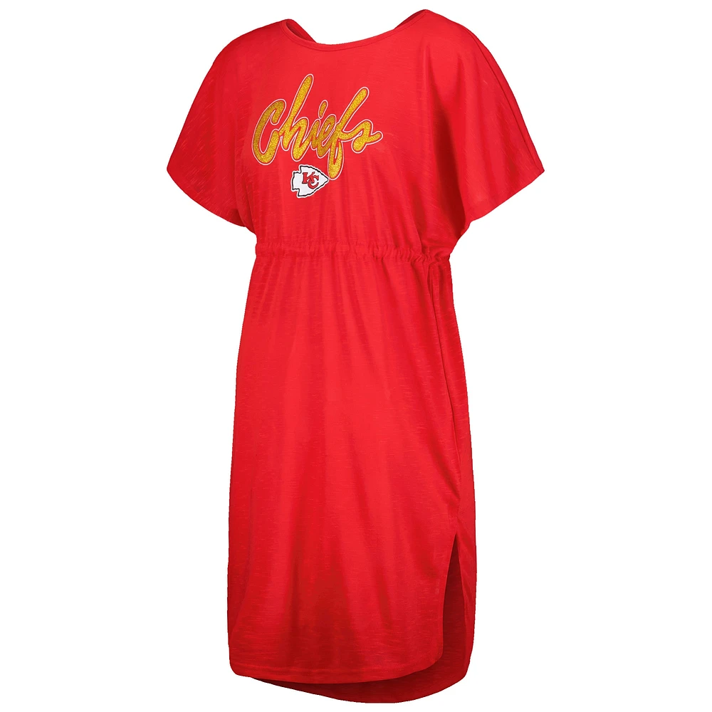 Maillot de bain G-III 4Her par Carl Banks pour femmes, rouge