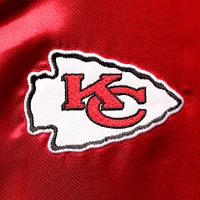 Women's Mitchell & Ness Red Kansas City Chiefs Team 2.0 Satin Raglan Full-Snap Jacket