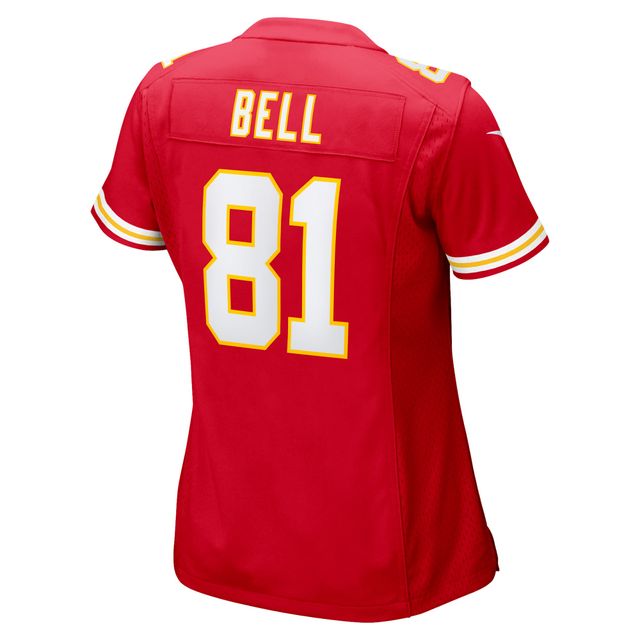 Maillot de joueur match Nike Blake Bell des Chiefs Kansas City pour femme, rouge