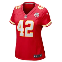 Women's Nike Carson Steele  Red Kansas City Chiefs Game Jersey