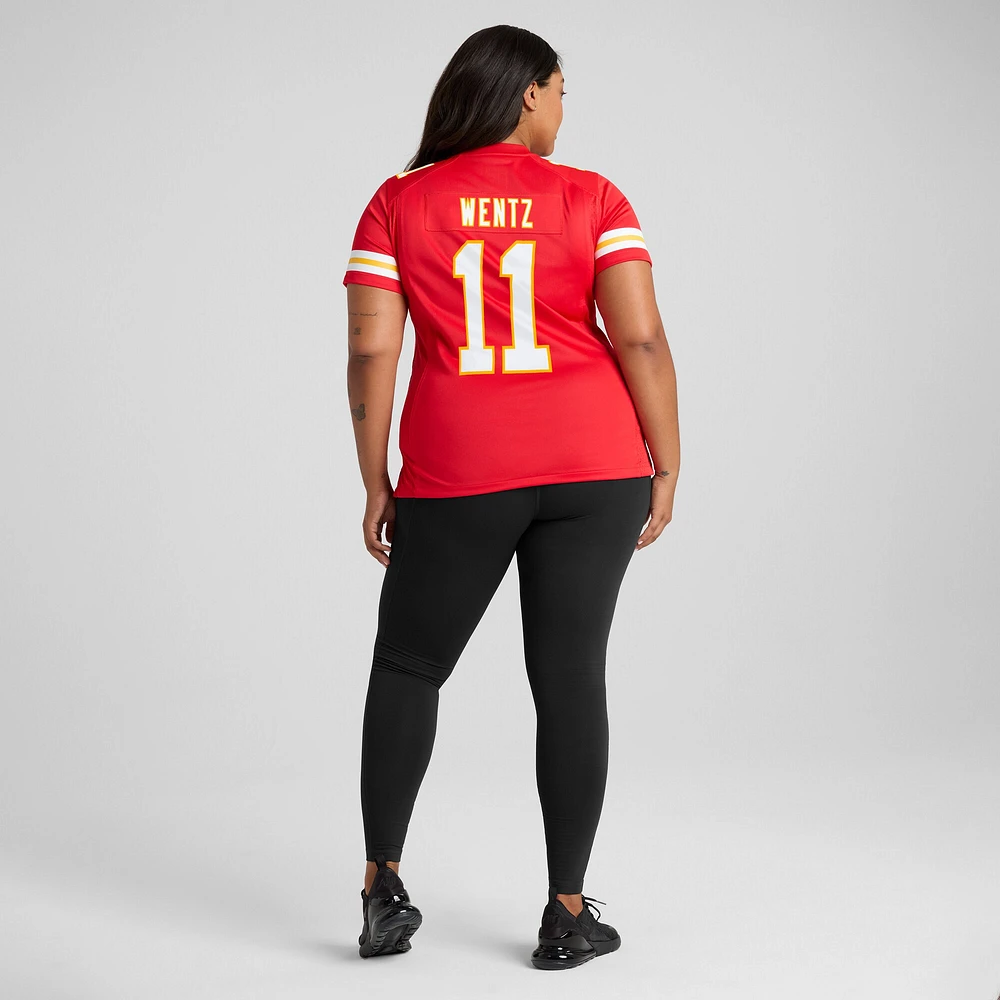 Women's Nike Carson Wentz  Red Kansas City Chiefs Game Jersey