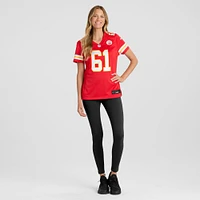 Women's Nike C.J. Hanson  Red Kansas City Chiefs Game Jersey