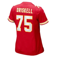 Maillot de match Nike Ethan Driskell rouge Kansas City Chiefs pour femme