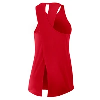 Women's Nike Red Kansas City Chiefs  Crossback Performance Tank Top