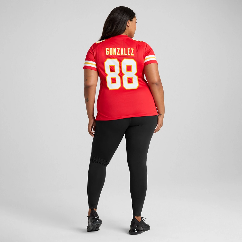 Women's Nike Tony Gonzalez Red Kansas City Chiefs Game Retired Player Jersey
