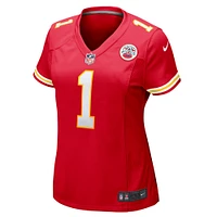 Women's Nike Xavier Worthy  Red Kansas City Chiefs Game Jersey