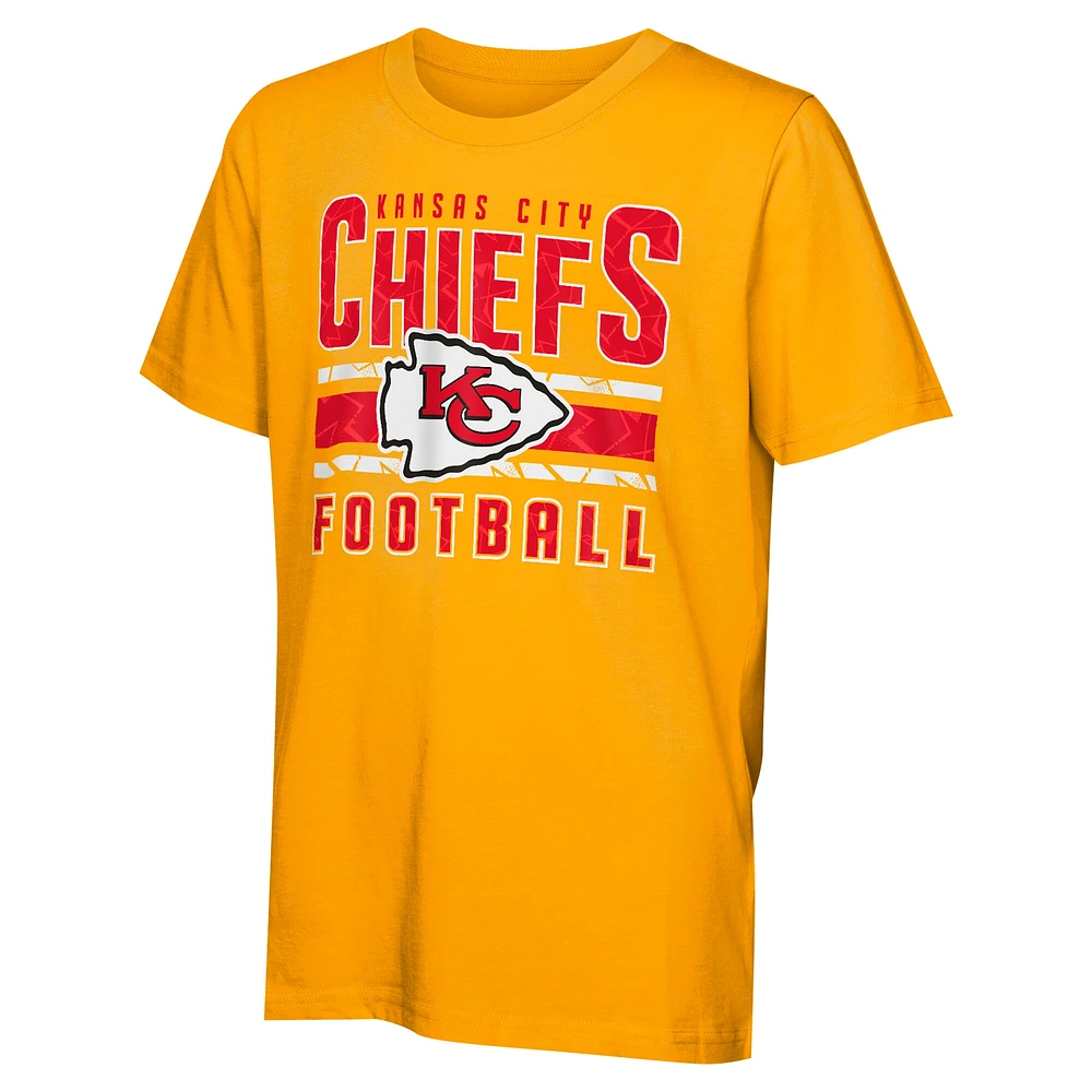 Youth Kansas City Chiefs the Mix T-Shirt Combo Set