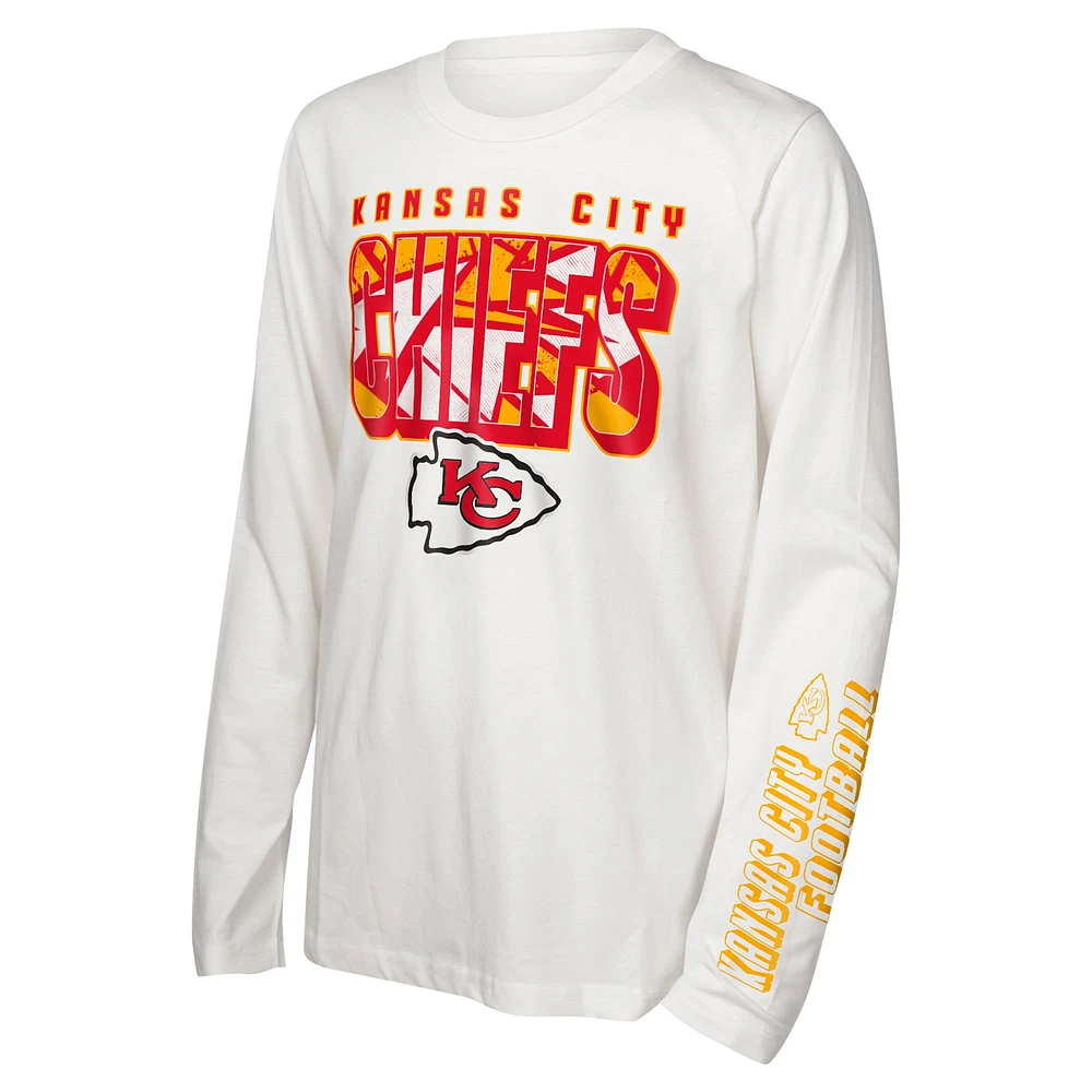 Youth Kansas City Chiefs the Mix T-Shirt Combo Set