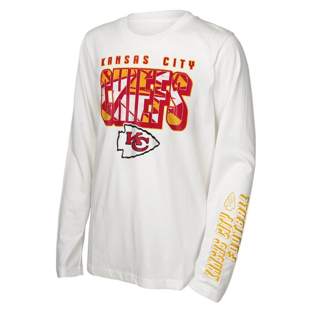 Youth Kansas City Chiefs the Mix T-Shirt Combo Set