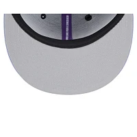 Men's New Era Black/Purple Kansas City Monarchs Grape Big League Chew Flavor Pack 9FIFTY Snapback Hat
