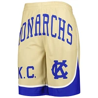 Men's Stitches Cream Kansas City Monarchs Shorts