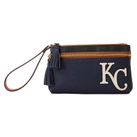 Dooney & Bourke Kansas City Royals Infield Double-Zip Wristlet