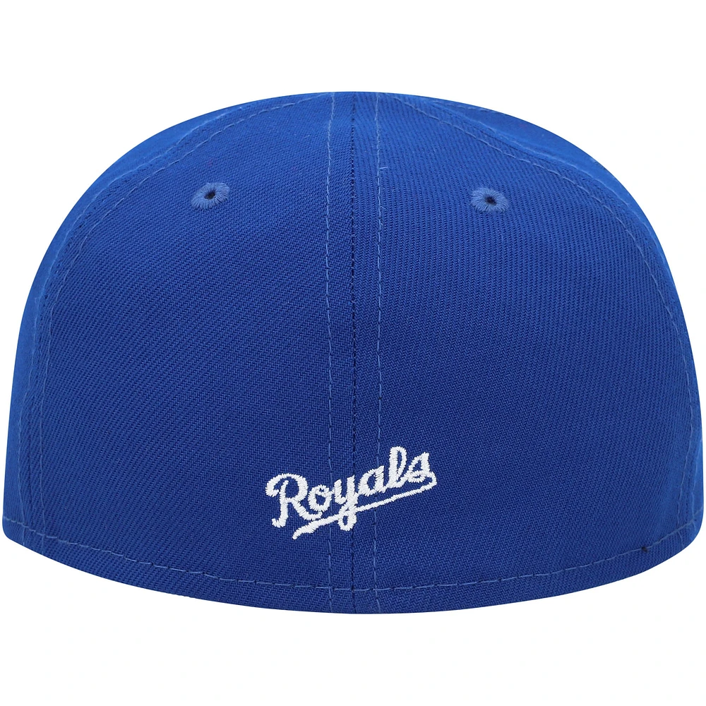 Infant New Era Royal Kansas City Royals My First 59FIFTY Fitted Hat