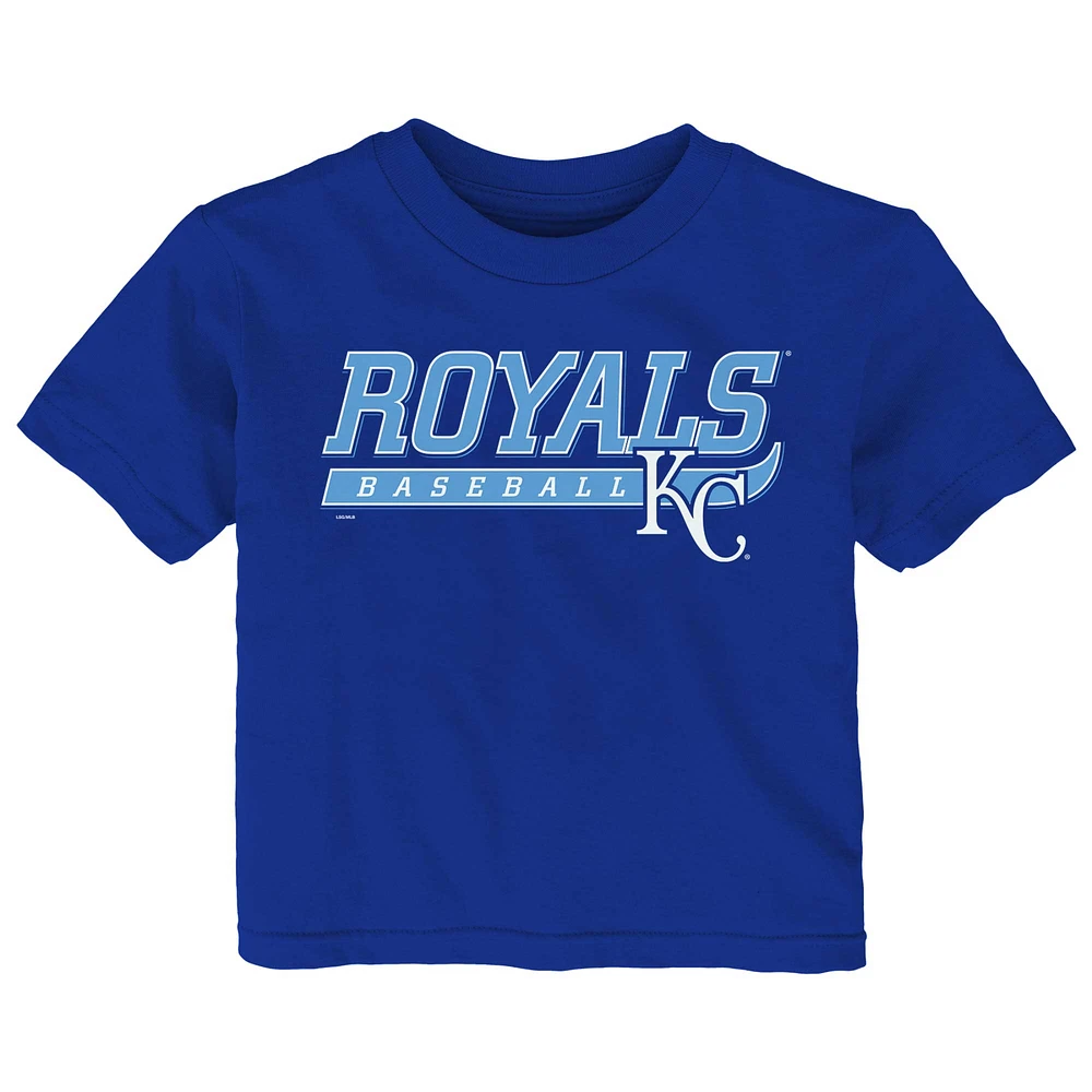 T-shirt pour bébé Royal Kansas City Royals Take The Lead