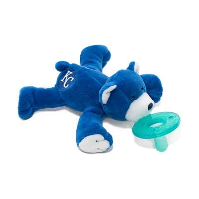 Kansas City Royals WubbaNub Bear Plush and Pacifier