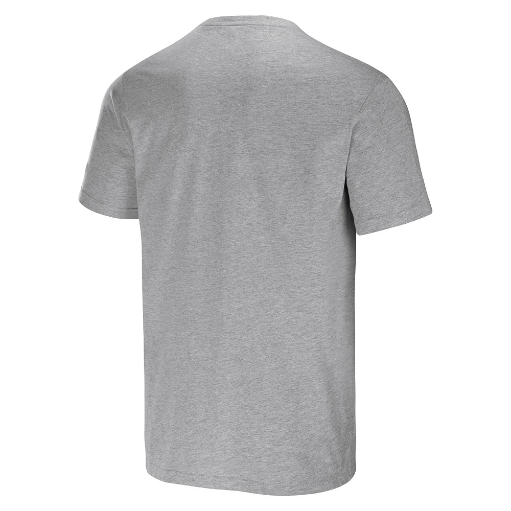 Men's Darius Rucker Collection by Fanatics Heather Gray Kansas City Royals Henley T-Shirt