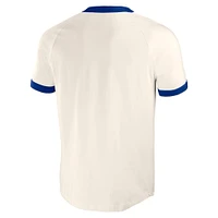 Men's Darius Rucker Collection by Fanatics White Kansas City Royals Henley Raglan T-Shirt