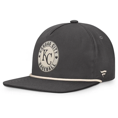 Men's Fanatics Charcoal Kansas City Royals Closer Adjustable Hat