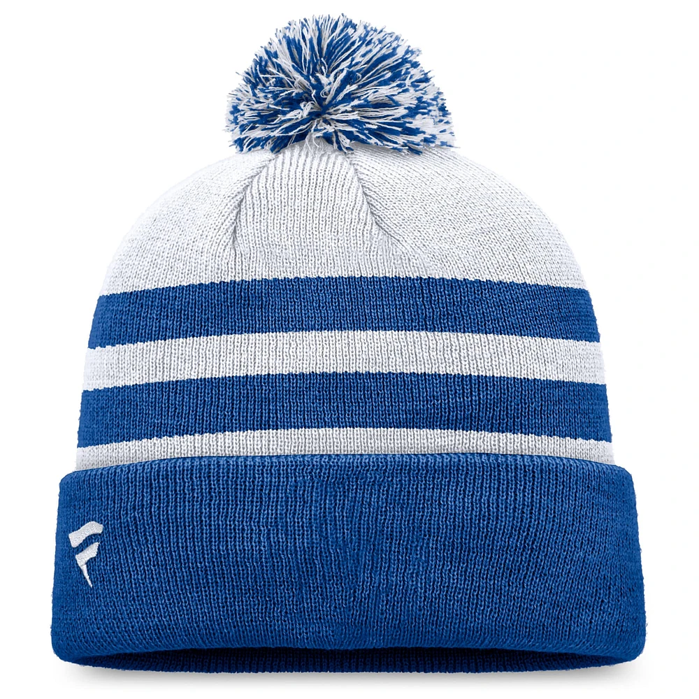Men's Fanatics Gray Kansas City Royals Cuffed Knit Hat with Pom