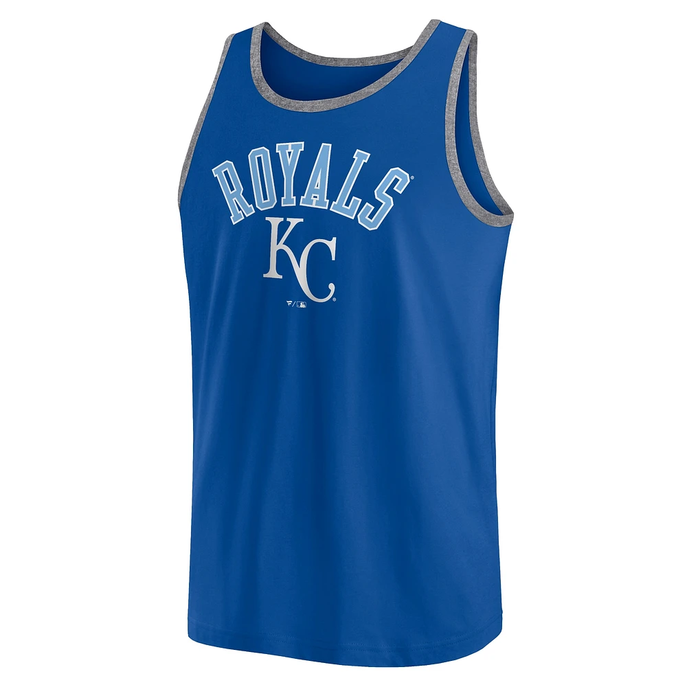 Men's Fanatics Royal Kansas City Royals Bet Tank Top