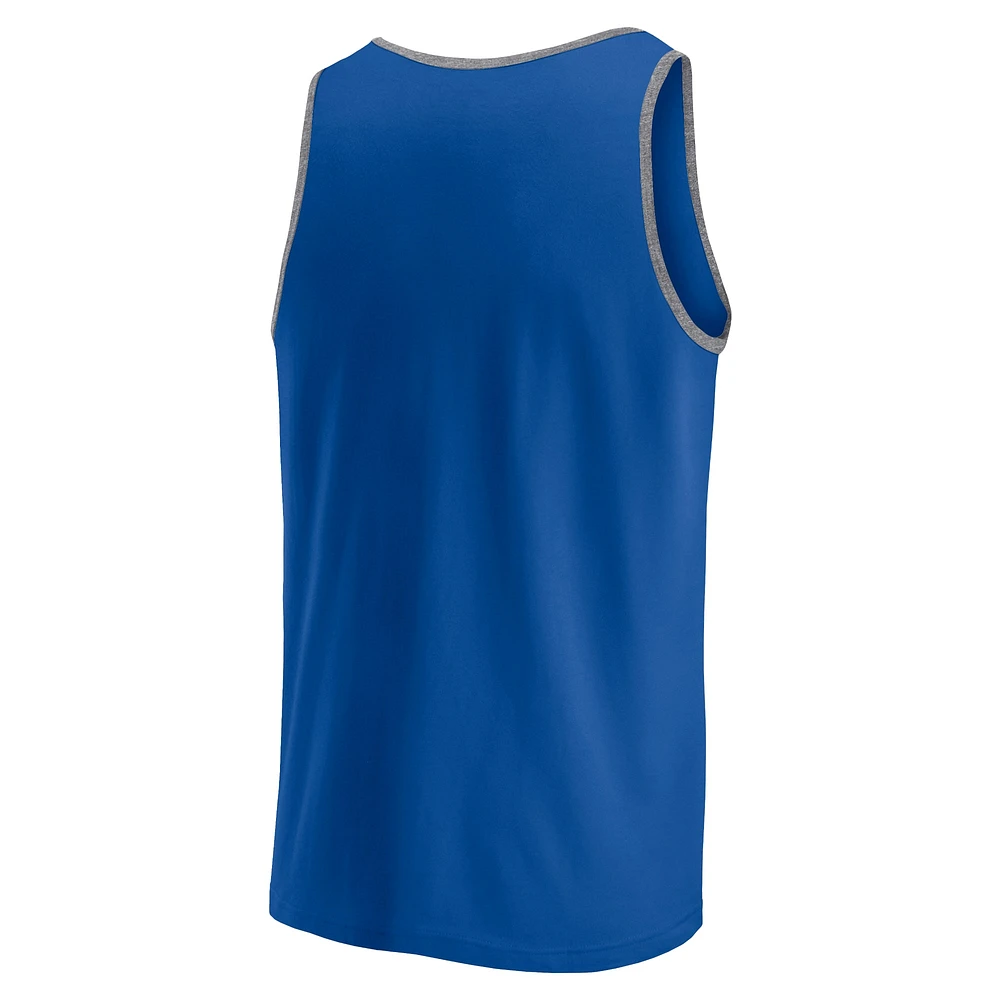Men's Fanatics Royal Kansas City Royals Bet Tank Top
