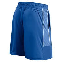 Men's Fanatics Royal Kansas City Royals Win The Match Defender Shorts