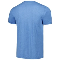 Men's Homage Light Blue Kansas City Royals Doodle Collection Forever Royal Tri-Blend T-Shirt