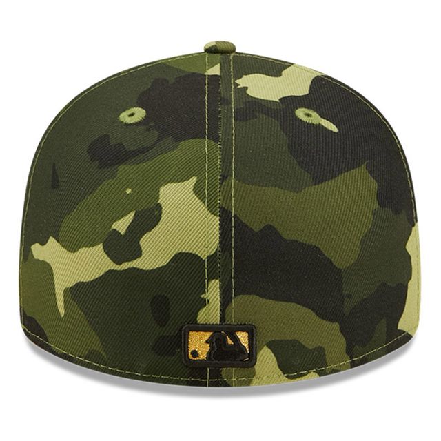 NWE ROYALS CAMO MLB 2022 JOURNÉE DES FORCES ARMÉES SUR LE TERRAIN LP 59FIFTY HATMENLOP