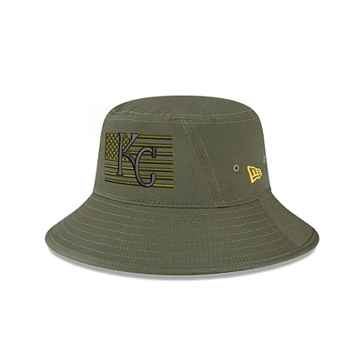 NWE ROYALS GREEN MLB 2023 SEAU DE LA JOURNÉE DES FORCES ARMÉES HATMENBUC