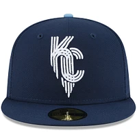 Men's New Era Navy Kansas City Royals 2022 Connect - 59FIFTY Fitted Hat