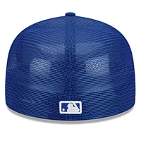 Men's New Era Royal Kansas City Royals 2023 Batting Practice 59FIFTY Fitted Hat