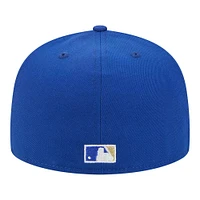 Men's New Era Royal Kansas City Royals  Duo Logo 2.0 59FIFTY Fitted Hat