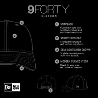 Men's New Era  Royal Kansas City Royals Player Replica 9FORTY Adjustable Hat