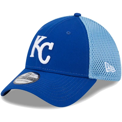 Casquette Flex New Era Royal Kansas City Royals Team Neo 39THIRTY pour homme