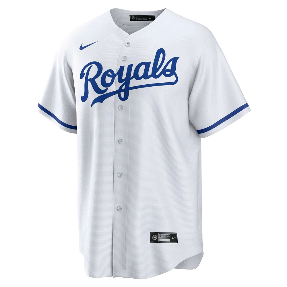 Men's Nike Josh Taylor White Kansas City Royals Home Replica Player Jersey