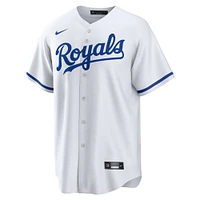 Men's Nike Josh Taylor White Kansas City Royals Home Replica Player Jersey