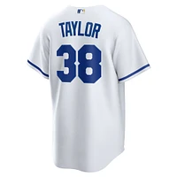 Men's Nike Josh Taylor White Kansas City Royals Home Replica Player Jersey