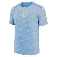 Men's Nike Light Blue Kansas City Royals Authentic Collection Connect Velocity Performance T-Shirt