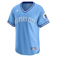 Men's Nike Light Blue Kansas City Royals Cooperstown Collection Limited Jersey