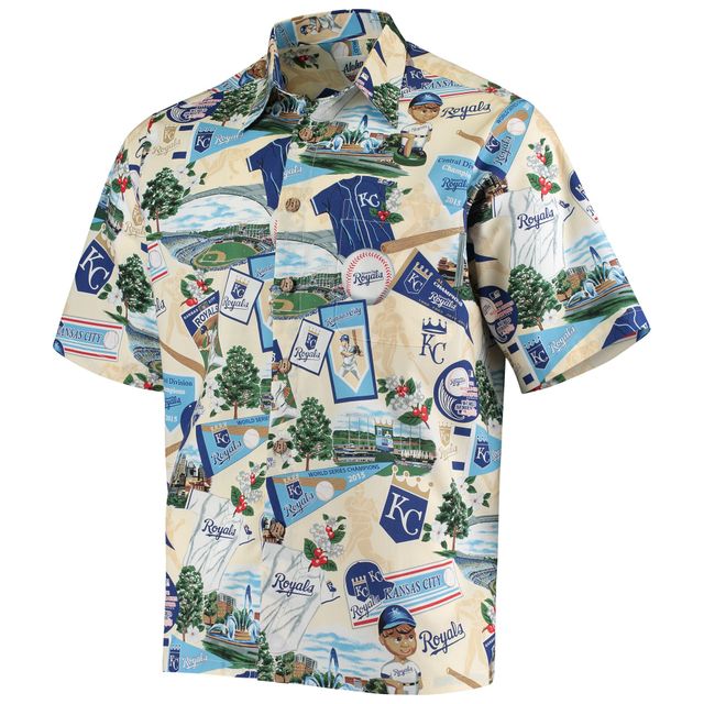 Chemise boutonnée homme blanche Kansas City Royals Scenic