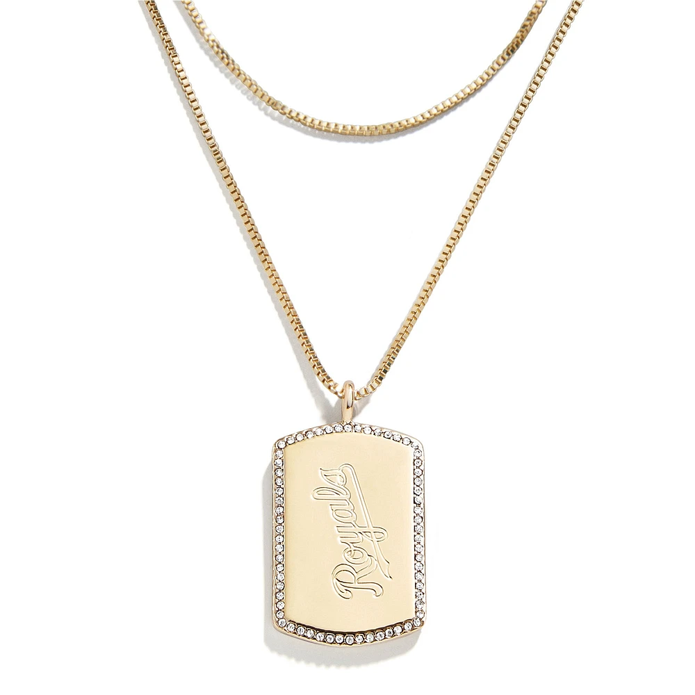 WEAR by Erin Andrews x Baublebar Collier avec étiquette pour chien des Royals de Kansas City